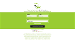 Desktop Screenshot of irent.cz